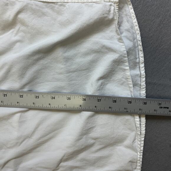 Vtg Tommy Hilfiger Button Down Shirt Mens XL White Preppy Minimalist Workwear - Picture 5 of 8